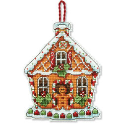 70-08917 Gingerbread House Christmas Ornament