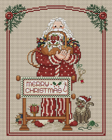 L224 Stitching Santa